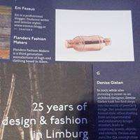 Magazine 25 years of design and fashion in Limburg